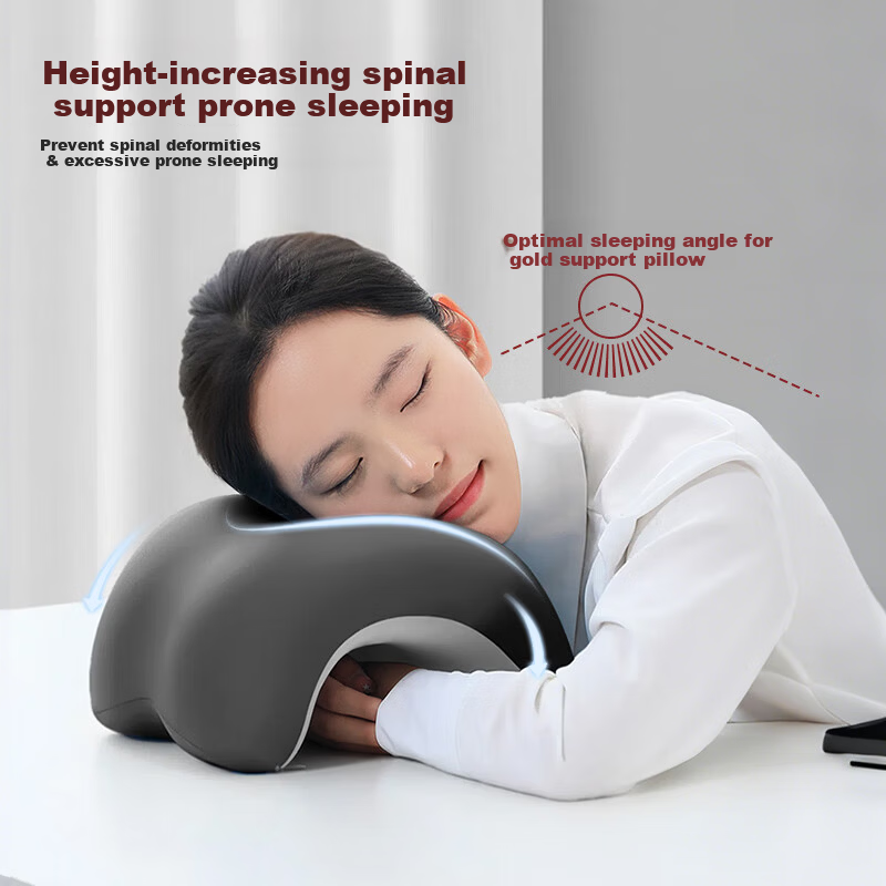MUJI Workshop Fabric Nap Pillow Prone Sleep Pillow Office Nap Essential Office Chair Headrest Lunch Break Pillow