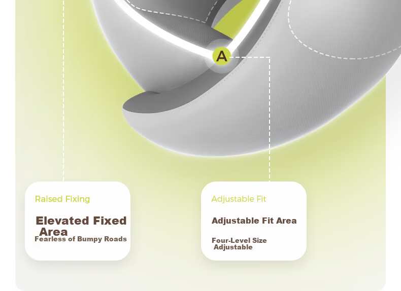 Back2 U-Shaped Neck Pillow Portable Travel U-Shaped Cervical Pillow for Airplane High-Speed Train Car Office Nap Pillow 7