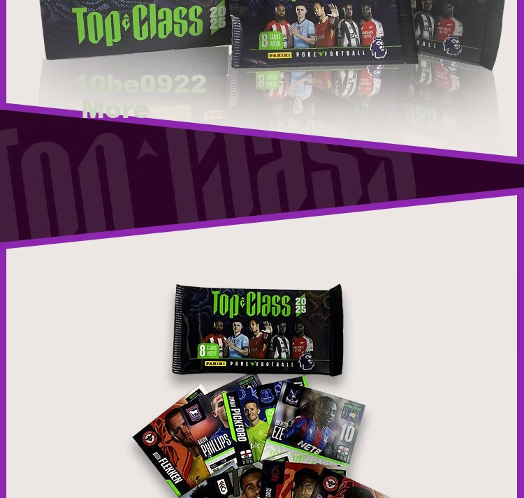 PANINI 2025 FIFA TOP CLASS Classic Retail Single Pack (8 Cards) 12