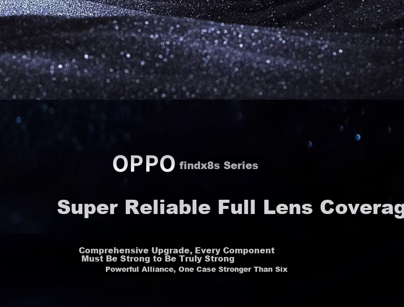 Dreamworthy Lingdun Protection Oppo Find X8s Case Ultra-thin Matte Glass Lens Full Coverage Silicone Shockproof Unisex Graphite Black 4