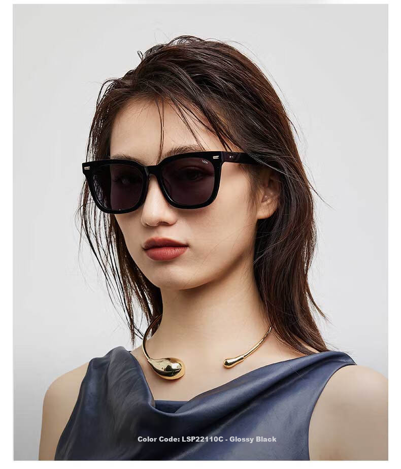 LOOK Sunglasses UV Protection Vintage Small Square Frame Red Bean Style Unisex Sun Glasses Back to School Christmas Gift 7