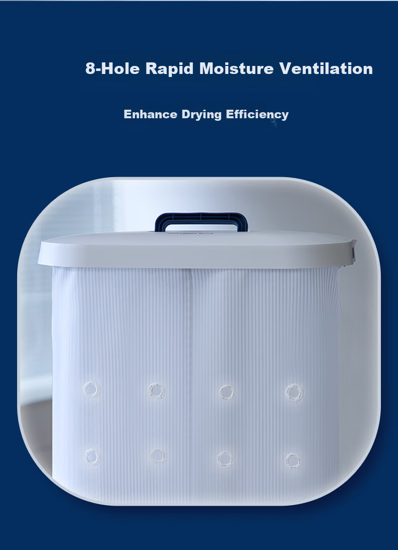 SOLEUSAIR Portable Mini Foldable Travel Dryer Dandling Box Baby Clothes Underwear Dehydration Sterilizer Garment Care Machine 8