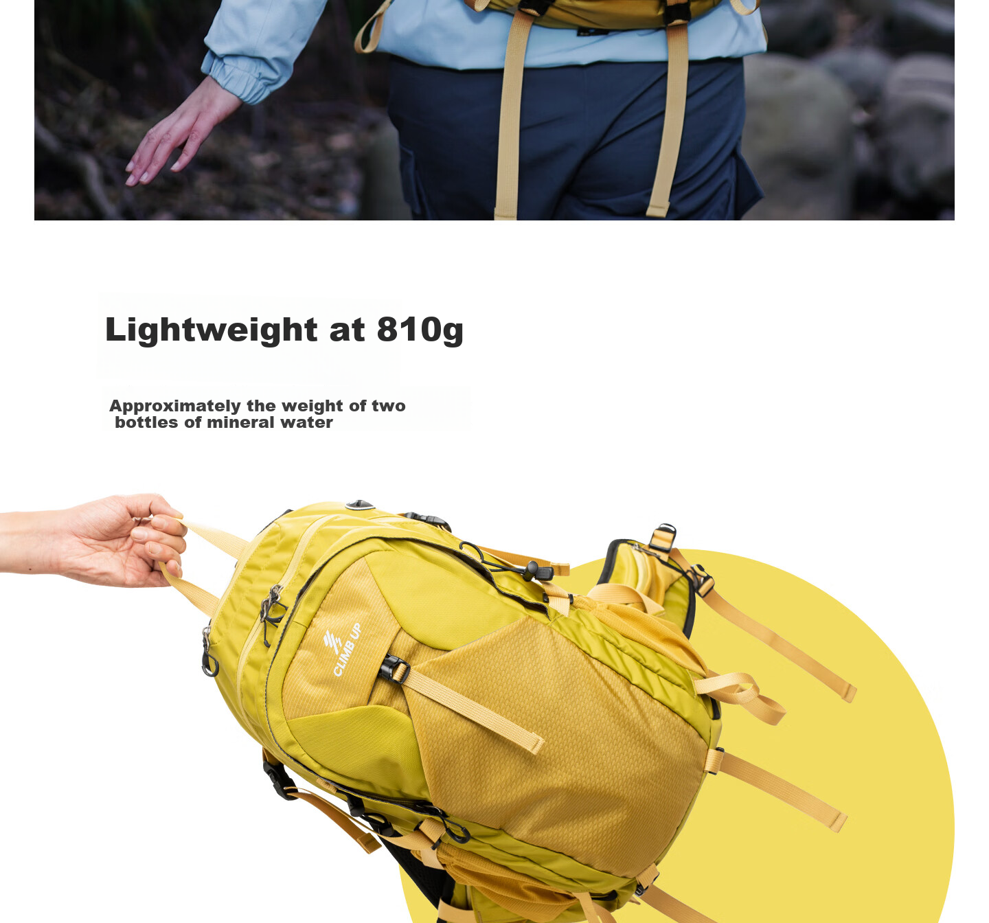 Saipu Outdoor Hiking Backpack Lightweight Men's Large Capacity Water-Resistant Travel Daypack Women 4