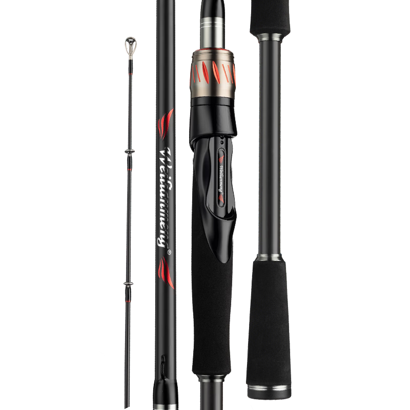 Wei Alliance 2.58m H-Tuned Straight Handle Lure Fishing Rod, Smooth Casting, Long Distance Versatile Bass and Black Fish Lure Rod