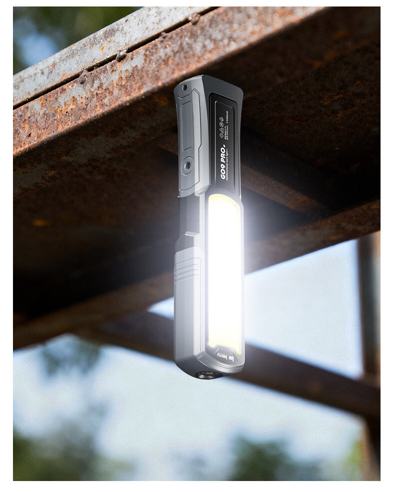 LEM Work Light Automotive Repair Lamp High Brightness Magnetic Rechargeable Emergency Flashlight 9