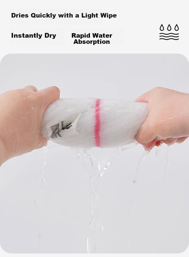 Bamboo 100 Bamboo Fiber 5A Antibacterial Towels 2-Pack Absorbent Lint-Free Adult Large Towels 34x70cm 100g Each Sports 4