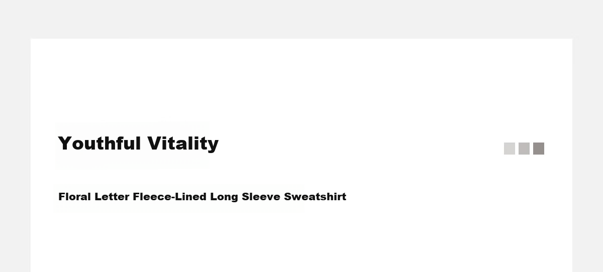 PinCai Elegant Floral Print Crewneck Sweatshirt Casual Versatile Outerwear P143W1008 16