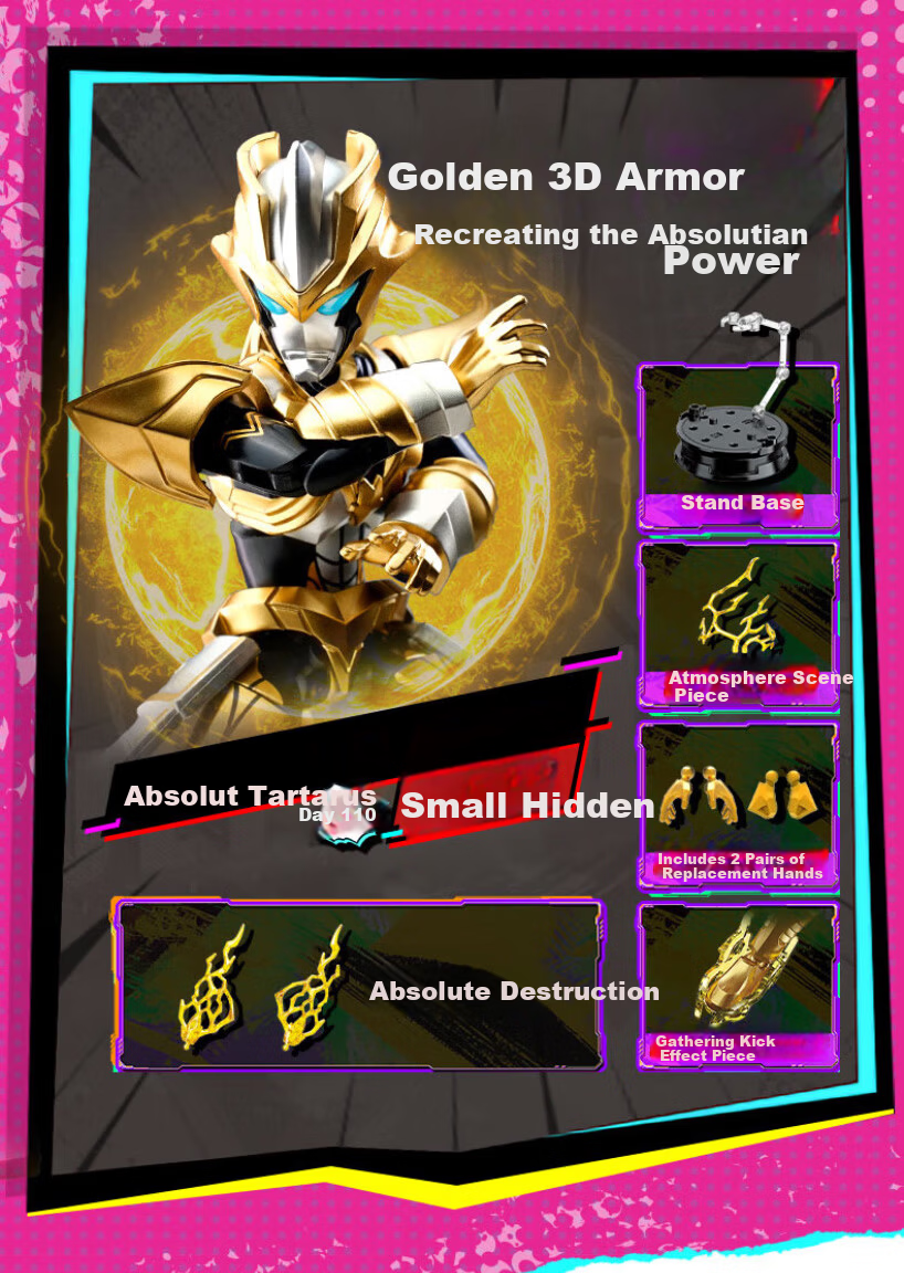 QiJi Ultraman Building Block Figure ZERO Infinite Edition Series 3 Single Box Assembly Toy Birthday Gift for Boys 3