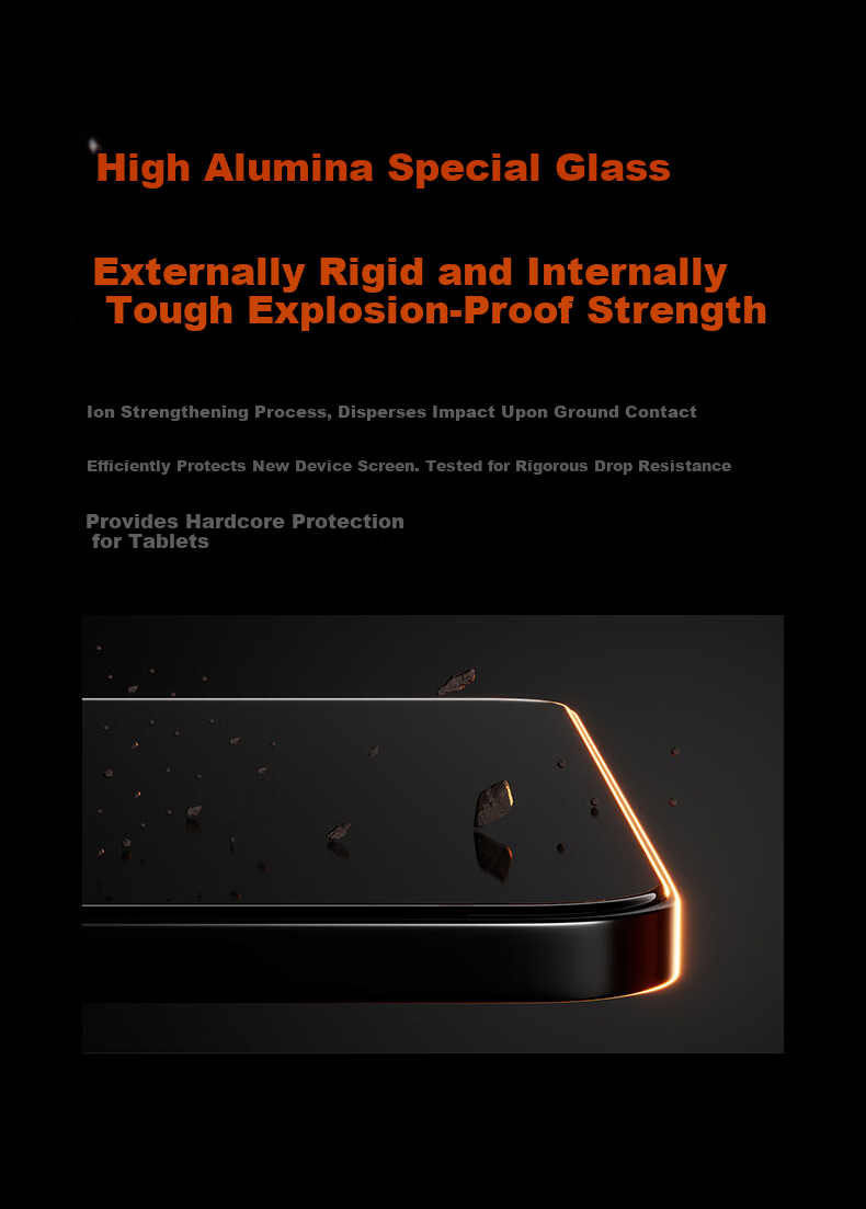Kustar Tempered Glass Screen Protector for vivo/iQOO Pad 6 Pro 13.2-inch Tablet 2026 New Full-Screen HD Anti-Fingerprint Film Easy Apply 3