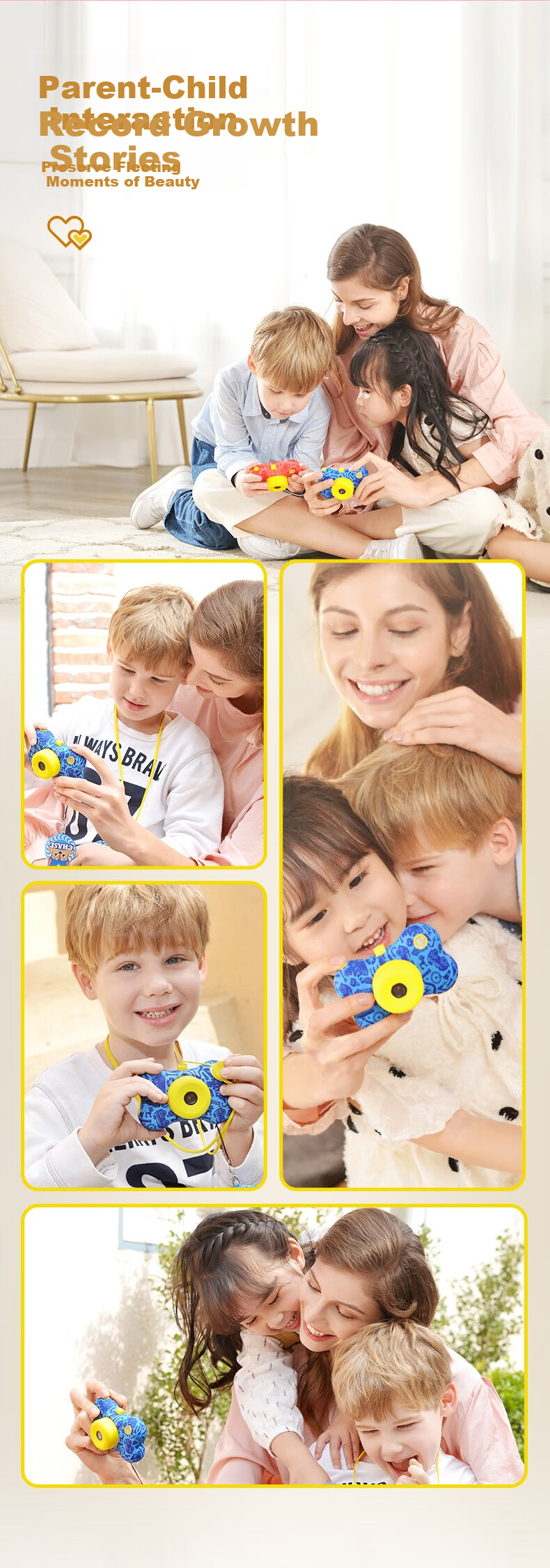 KIDDYCOLOR Paw Patrol Kids Digital Camera Photo Video Recorder Birthday Gift for Boys and Girls Ages 3-10 14