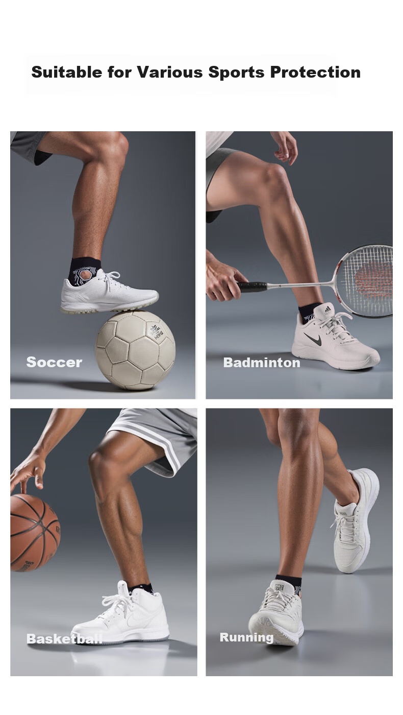 NAILEKESI N Sports Ankle Brace Ligament Injury Ankle Support Joint Stabilizer Sprain Basketball Ankle Sleeve Summer Thin Version 8