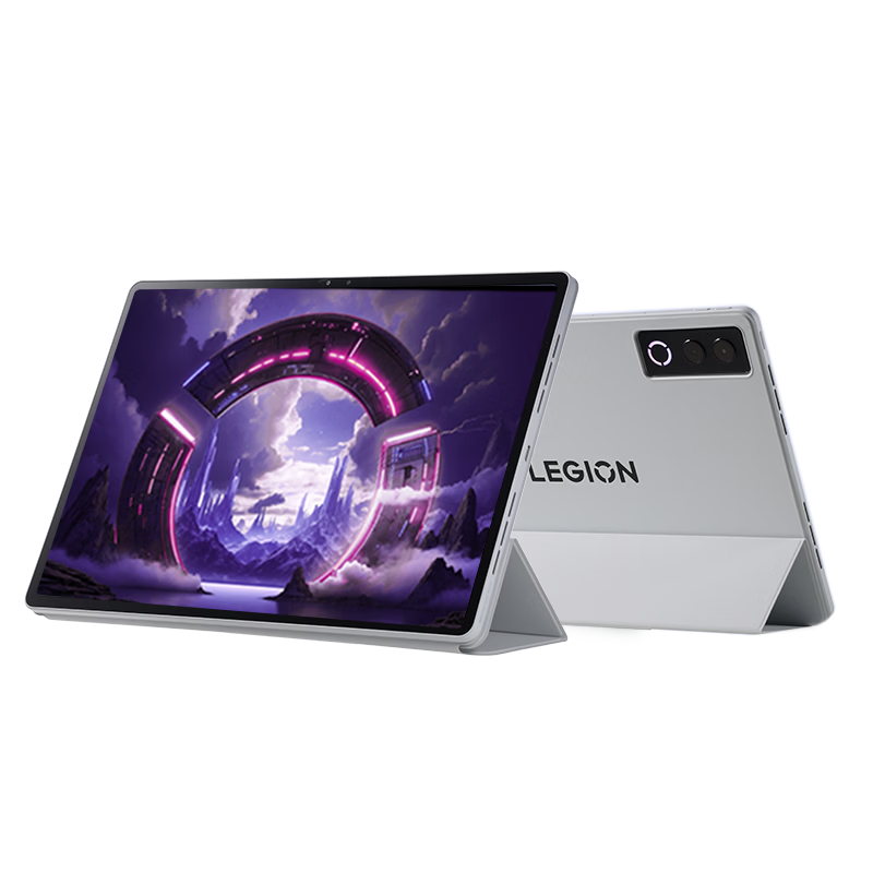 Lenovo Legion Y900 11-inch Tablet Magnetic Slim PU Leather Case Smart Wake Sleep Cover Multi-angle Stand Ice White