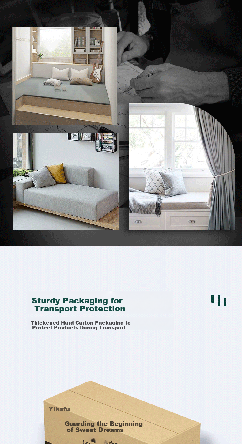 Yikafu Latex Mattress, 1.8x2m Natural Latex, 1.8m for Home Use, Tatami Style, 5cm Thick, Medium Firmness, 1.8*2 Meters 8