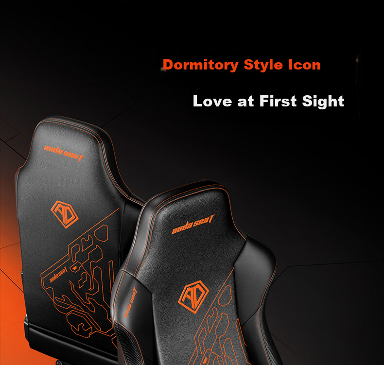 AndaseaT Anderset Gaming Chair Computer Chair Tiger Head Chair Ergonomic Office Chair War God Throne Mechanical Tiger Black 5