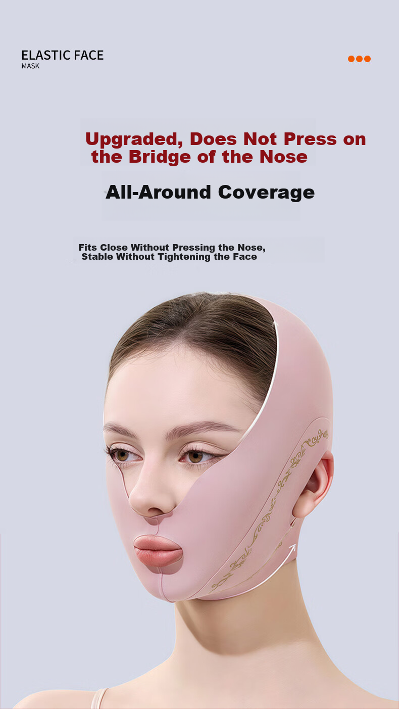 Chuxian Facial Sculpting Firming Lifting Mask Double Chin Nasolabial Fold Facial Bandage Sleep Small V Face 3