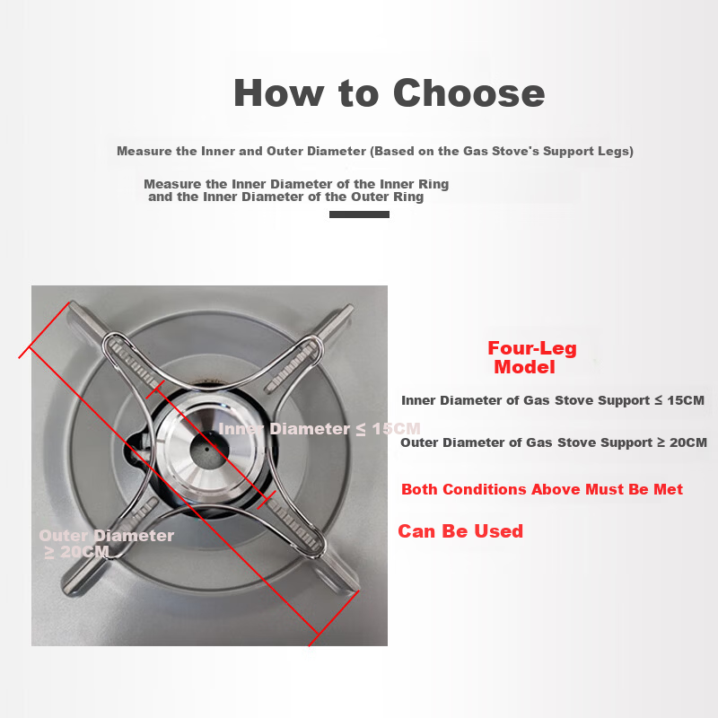 Shuangwei Compatible Siemens Gas Stove Milk Pot Holder Gas Stove Rack Kitchen Stove Non-Slip Pot Rack Gas Stove Support RZ-Stand 6