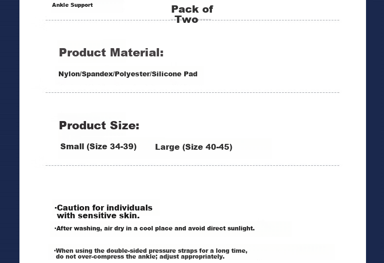 CABANIS Medical Summer Ultra-Thin Ankle Brace, Prevents Sprains And Ligament Injuries, Wearable Medical Shoe, Ankle Joint Fixation Brace, Protective Gear 9