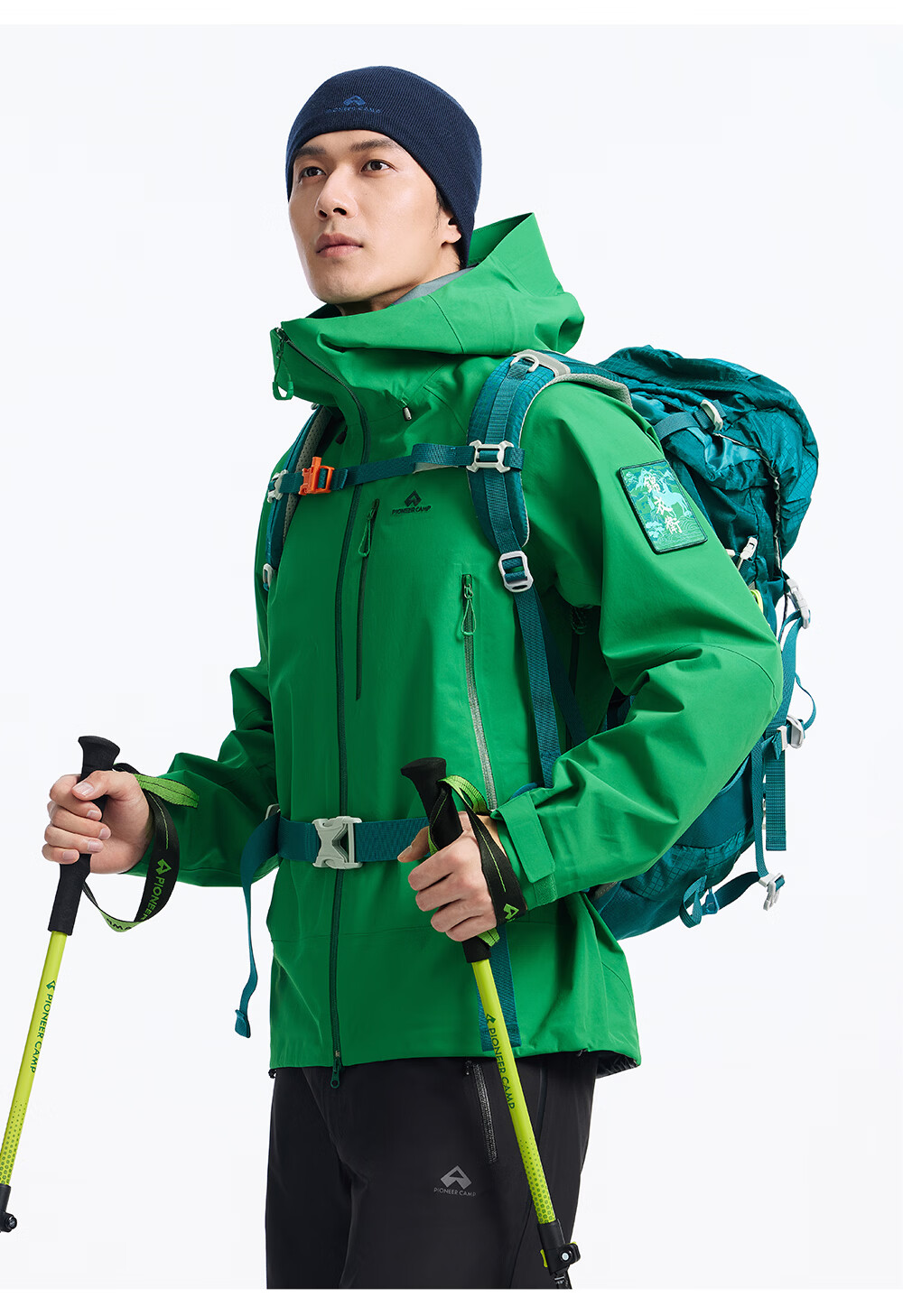 Toread Jin Yi Wei Three-Pocket Men's Softshell Jacket Summer Casual Outdoor Windproof Waterproof Hiking Mountaineering Coat 28