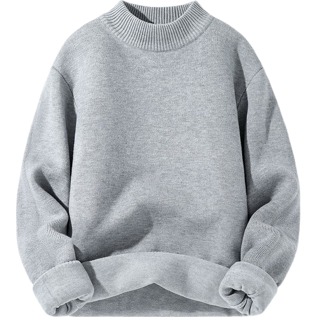 Baleno S&K Series Half Turtleneck Sweater Autumn Winter 2025 New Men's Base Layer Heavyweight Warm Top for Students