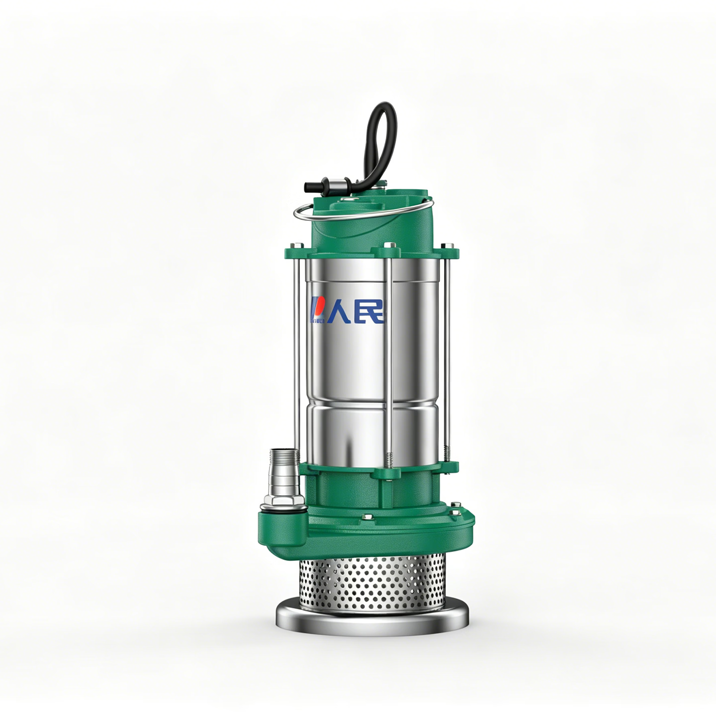 People Stainless Steel 220V Household Sewage Pump Water Pump Agricultural Well Clean Water Small High Lift Sewage Pump