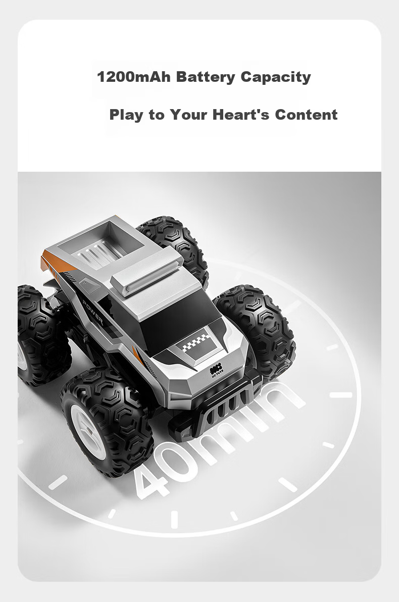 Babycare Amphibious Off-Road Car Long Battery Life Children's Electric Remote Control Toy Car Boys Birthday Gift Go-Kart 7
