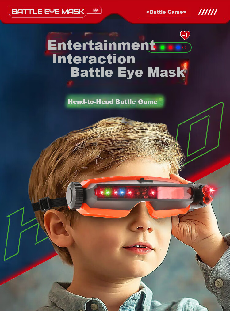 Tangmi TEMI Kids Parent-Child Interactive Eye Mask Toy Educational Two-Player Battle Fun Competition Children's Day Gift 1