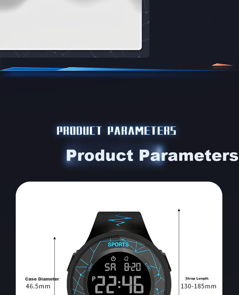 HUGE Korean Style Simple Digital Watch for Men Women Students Kids Youth Sports Colorful Waterproof Couple Wristwatch 18