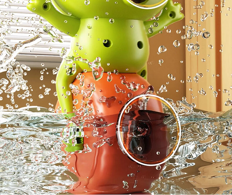 Licheers Baby Bath Toy Yellow Duck Water Play Infant Indoor Bathroom Shower Kids Boys Girls Popular Bathing Toy 11