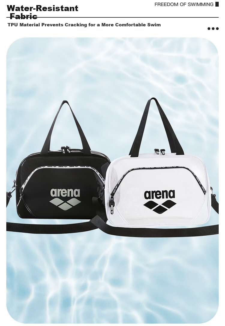 Arena Lightweight Multi-Compartment Water-Resistant Casual Sports Swimming Gym Large Capacity Crossbody Bag with Wet and Dry Separation 3