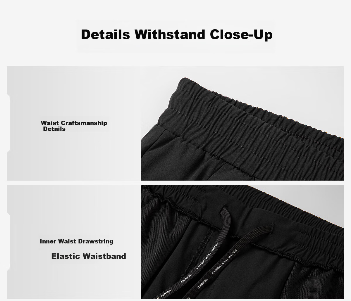 TOREAD Men's Quick-Dry Pants, Mall Same Style, Spring Summer Cooling, Sun Protection, Comfortable Outdoor Hiking Pants TAMMAN81556 8