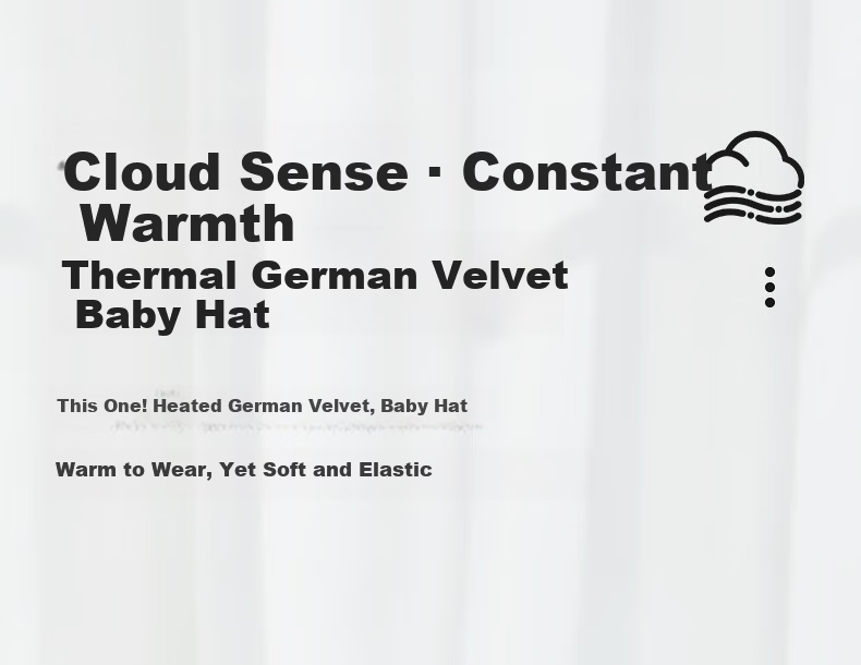 Beitaisi Baby Hat, Spring And Autumn Season, German Velvet Cap, Newborn Infant, for Boys And Girls, 0-6 Months, Newborn, Boneless Cap for Fontanelle Protectio 1