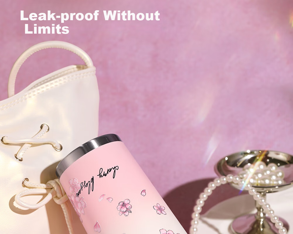 Fuguang Insulated Coffee Water Bottle for Women 316L Stainless Steel High-Quality Large Capacity Straw Car Travel Tea Cup Gift 17