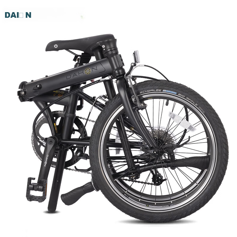 DAHON Folding Bike 20-inch 8-Speed Classic P8 KBC083 Black Classic Edition - Jingcang