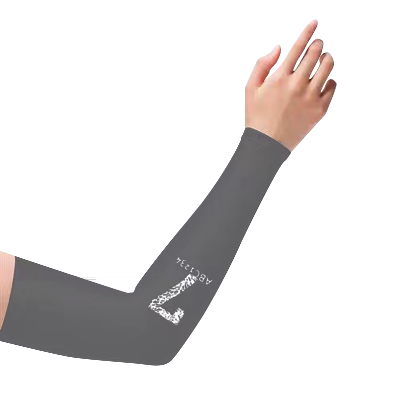 Ning'an Men's Sunscreen Arm Sleeves Ice Silk UV Protection Sleeve Summer Mountaineering Fishing Outdoor Cycling Driving Cooling Sleeves