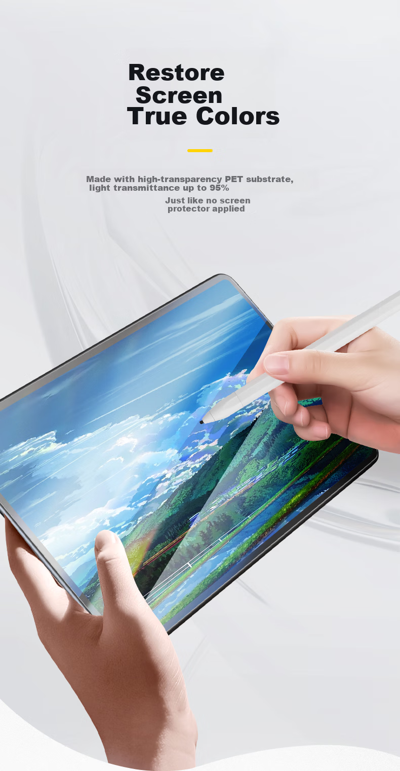Suoying [Magnetic Detachable] Matte Paper-Like Screen Protector for Huawei MatePad Pro 2024 New 12.2-inch Soft Light Version Writing and Drawing Tablet Film 7