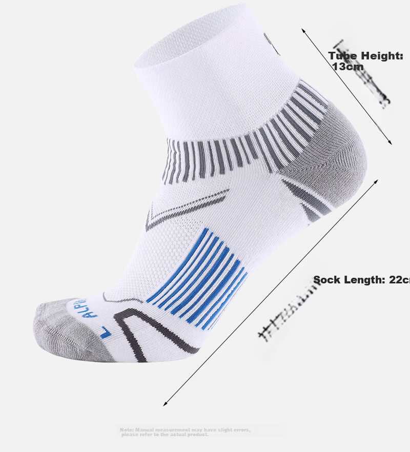 ALPINT MOUNTAIN CoolMax Professional Marathon Running Socks Moisture-Wicking Outdoor Sports Trail Running Socks 4