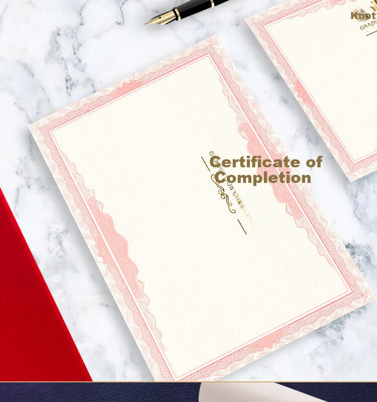 Elifo 12K Certificate Inner Pages A4 Training Certificate Printable Graduation Certificate Inner Sheets 12K Size 10 Sheets Pack 6