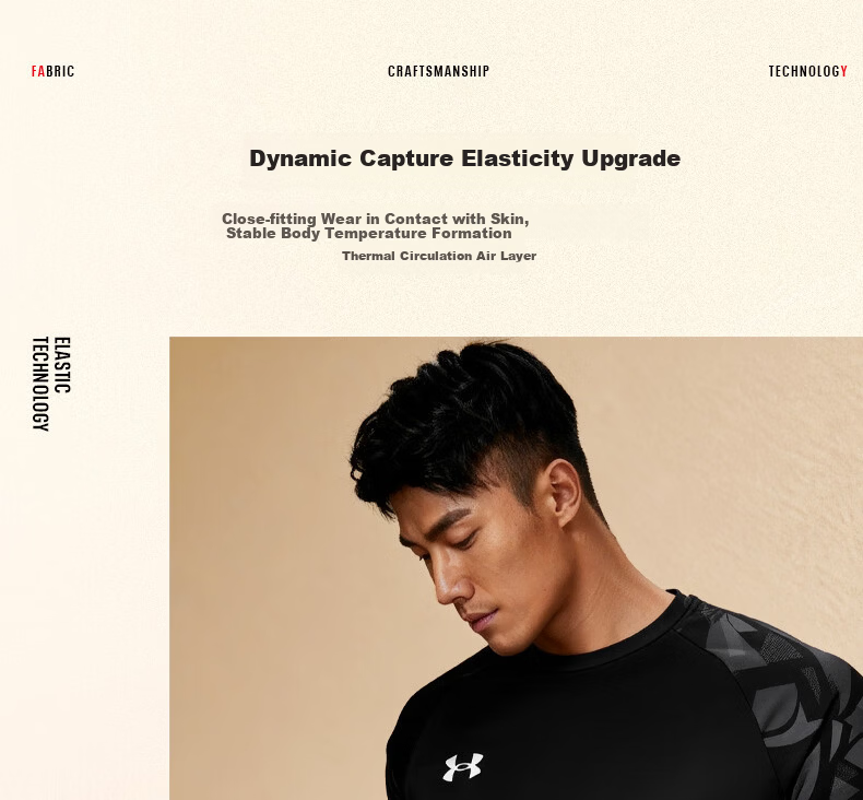 Under Armour Men's Long Sleeve T-Shirt Sweatshirt Crewneck Loose Casual Trendy Breathable Sports Running Warm Pullover 7