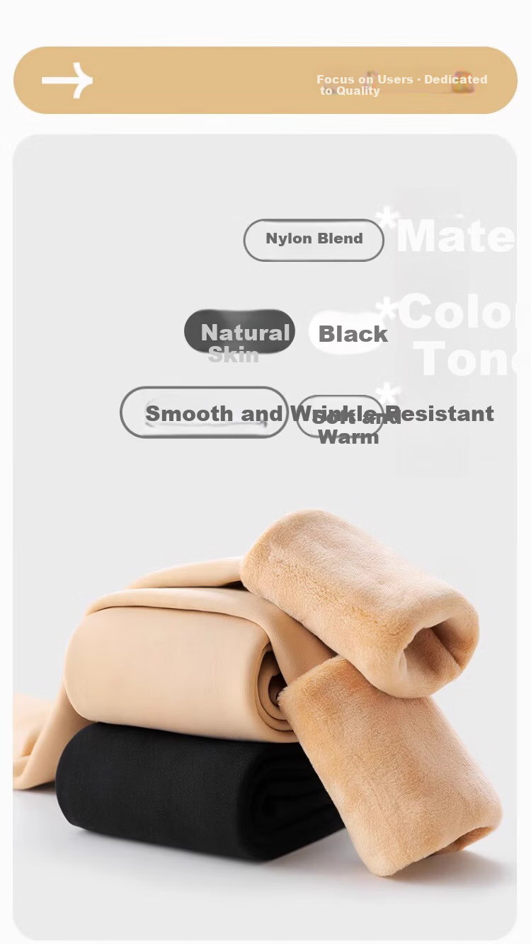 MiiOW Legless Miracle Base Layer Pants for Women, New Style for 2025, Plus Size, Autumn And Winter Wear, Stockings, Women's Tights, 300g 24
