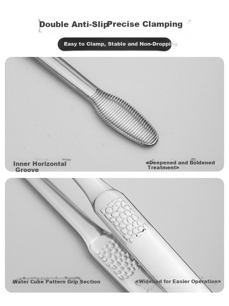 Banwu Life 304 Stainless Steel Food Tongs Kitchen Steak Tongs BBQ Tongs Korean Barbecue Tongs Vegetable Tongs Frying Tongs 9