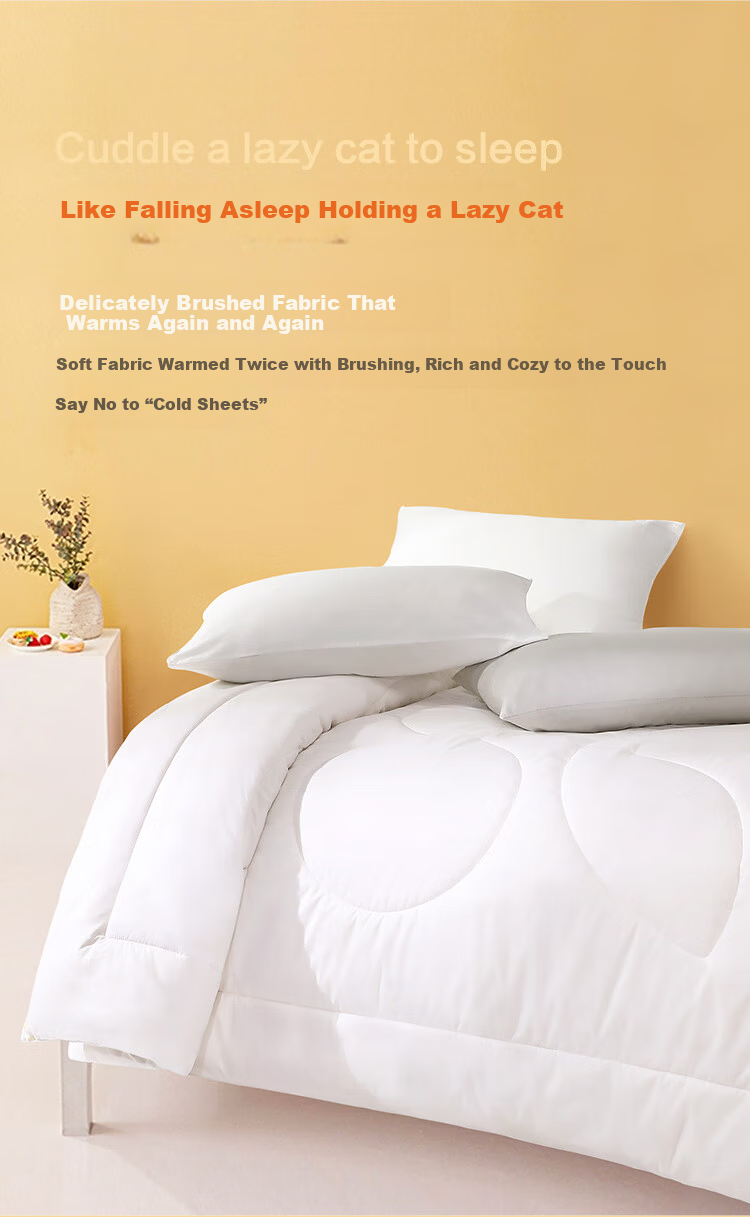 FUANNA Quilt A-Class Machine Washable Pure Cotton Knitted Ultra-Soft Naked Sleep Soybean Quilt Double Antibacterial Summer Quilt 200x230cm 8