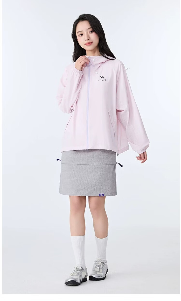 CAMEL Dilireba Same Style Original Yarn Sun Protection Jacket 2026 Spring Summer New Cool Heat-Shielding UV Protection Coat 19