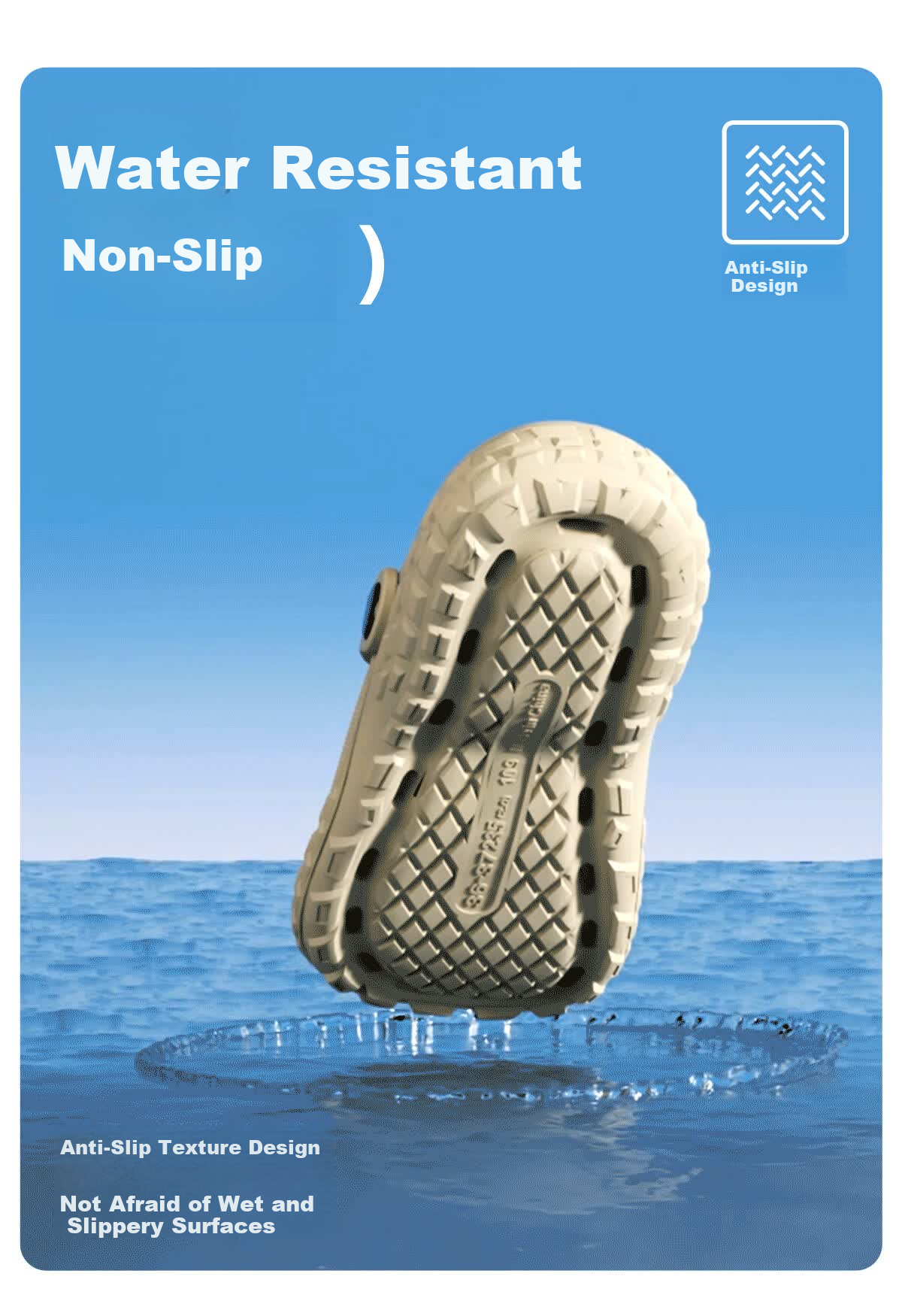 Lidani Antibacterial Odor-Resistant Clog Shoes for Women Beach Non-Slip Slippers Soft Summer New Parent-Child Couple Sandals Female 3