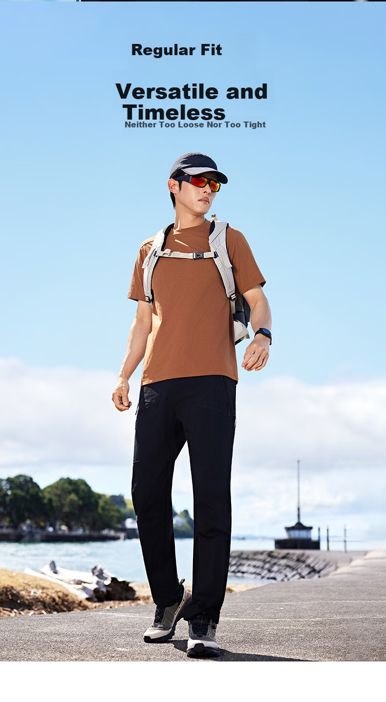 Kolumb Outdoor T-Shirt Summer Men's Quick-Dry Short Sleeve Mesh Sweat-Wicking Moisture Absorption Half Sleeve Crew Neck Sports T-Shirt Tranquil White L 8