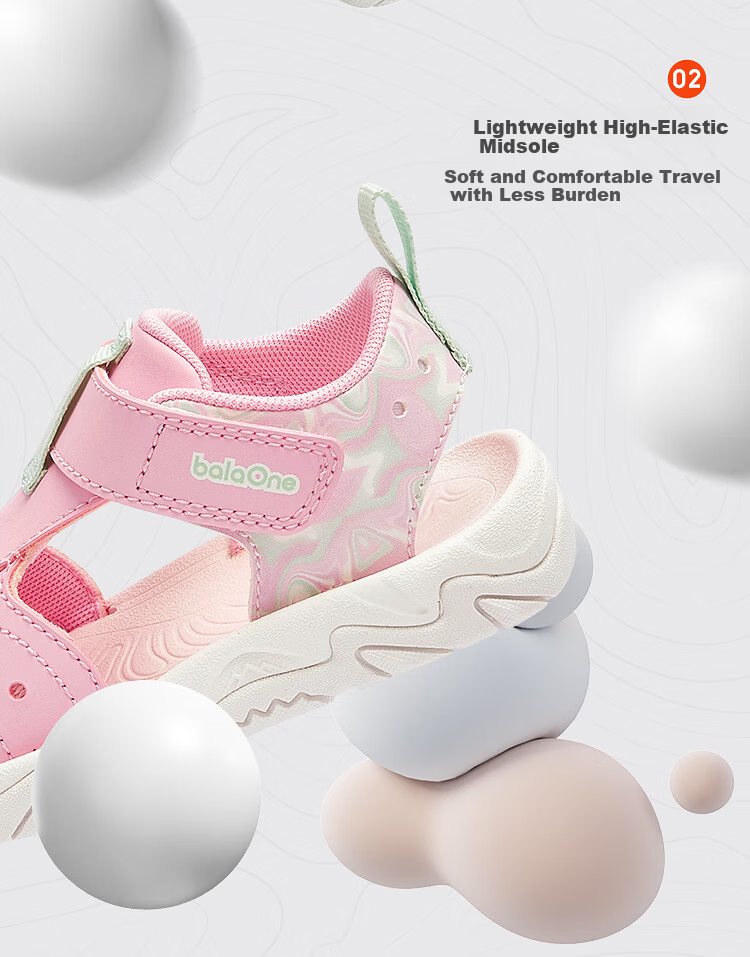 BALABALA [BalaOne] Children's Shoes, Kids' Steady Walking Shoes for Boys And Girls, Summer Sandals 2026 5