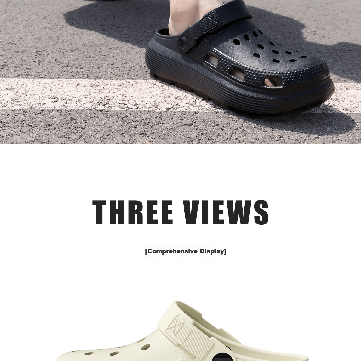 Lidani Thick Sole Height Increasing Women's Clog Surgical Room 2026 Summer New Beach Outdoor EVA Couple Slippers for Women 16