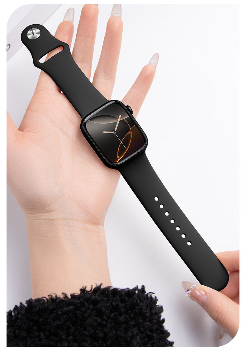 BHO [Over 1 Million Sold Online] Compatible with Apple Watch Band, Suitable for Apple Watch S12 Sports Band, IWatch S11/10/9/ultra4/se Silicone Strap 15