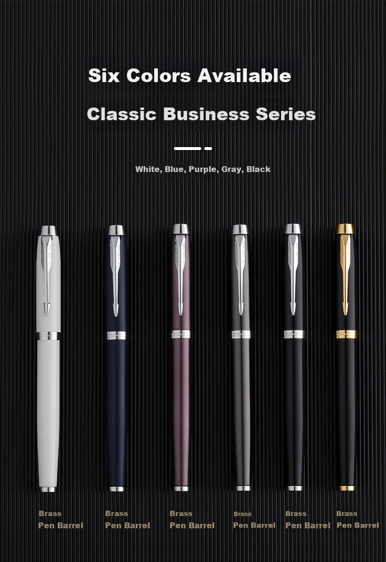 PARKER IM Phantom Black Blue Ballpoint Pen 5