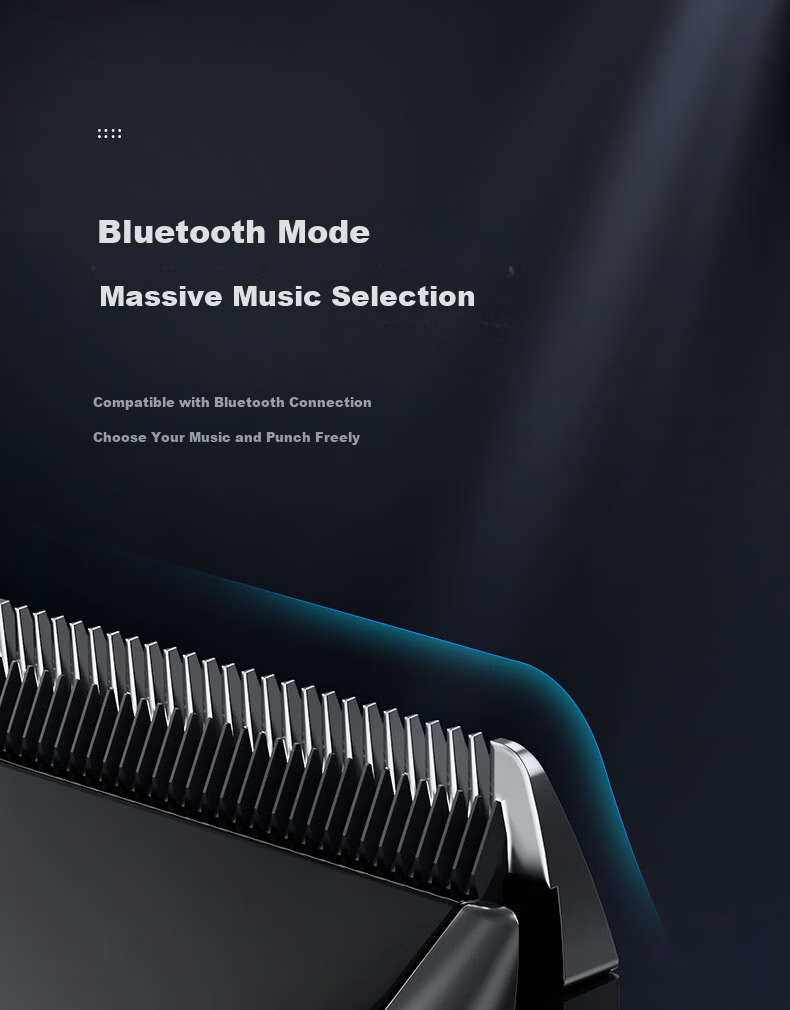 Qiman Professional Hair Clipper Electric Hair Trimmer Upgraded 2-Speed Power Men's Home Barber Haircut Tool 8
