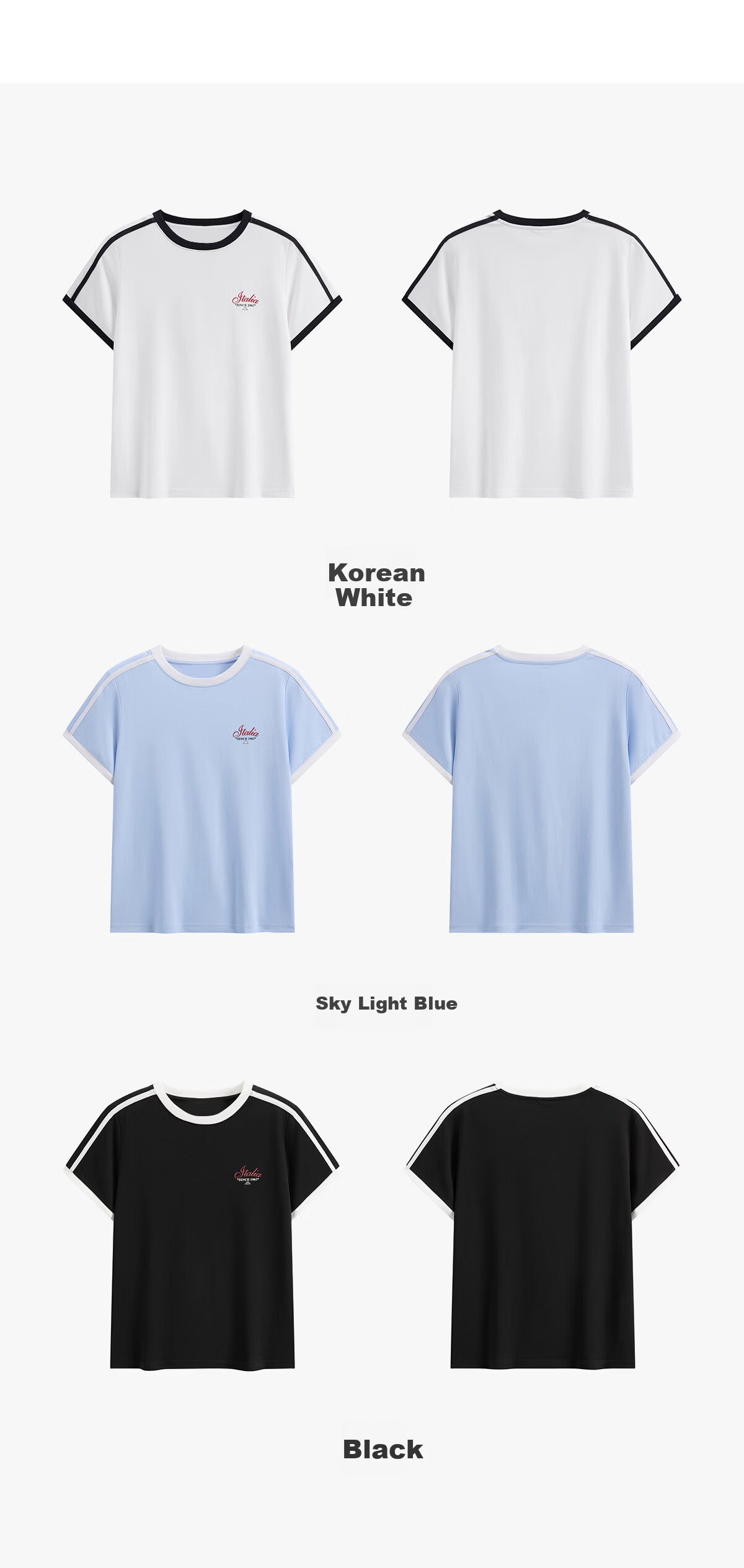 Kappa Back-to-Back Sports Short Sleeve T-Shirt Women K0G42TD31D Korea White-012 S 15